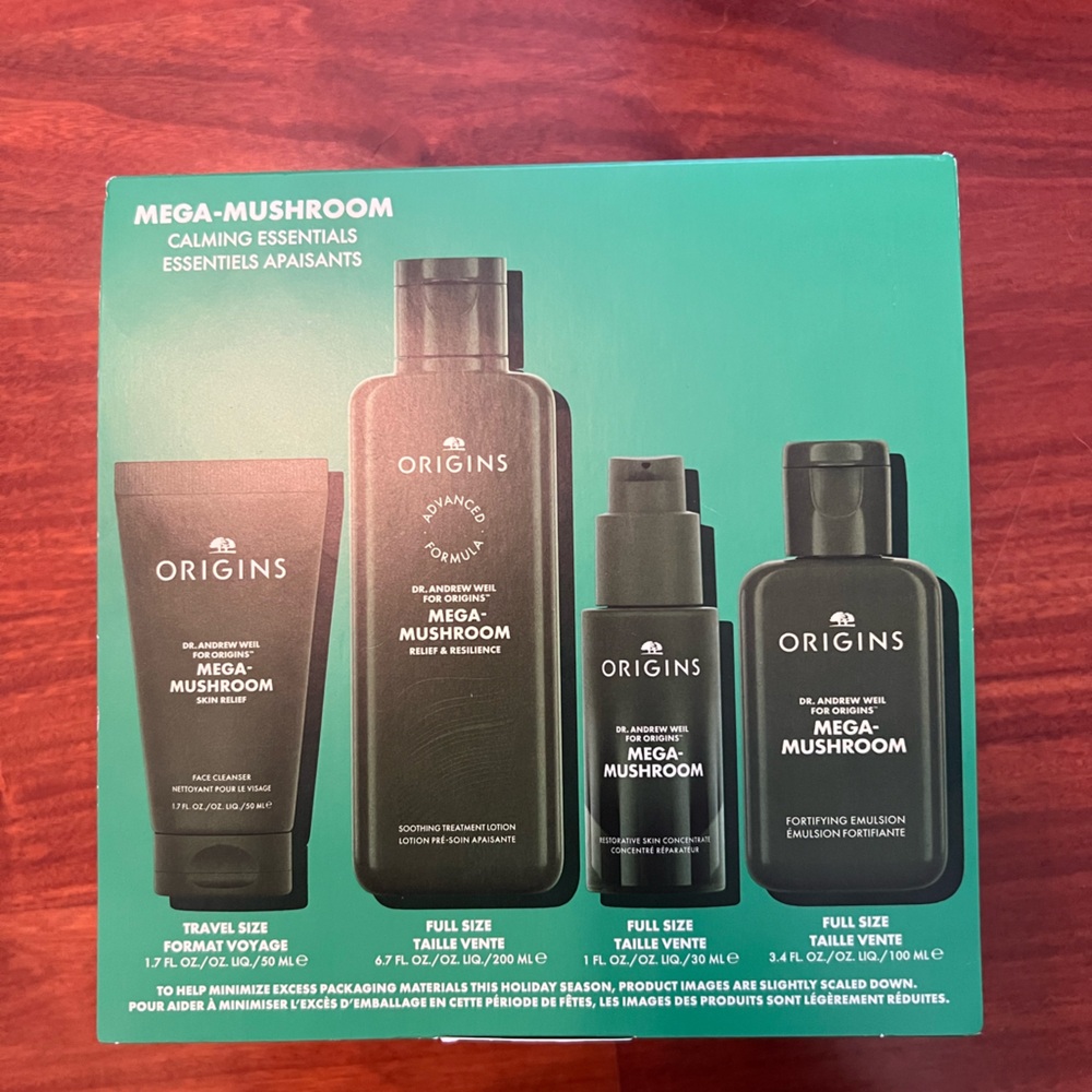 Origins Mega-Mushroom Calming Essentials Set